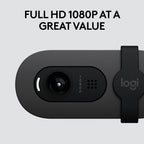 Logitech BRIO 105 Webcam — Graphite