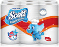 Scott Multi Purpose Kitchen Tissue Paper Towel, 2 PLY, 79 Sheets x 6 Rolls — front product image