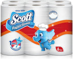 Scott Multi Purpose Kitchen Tissue Paper Towel, 2 PLY, 79 Sheets x 6 Rolls — front product image