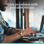 Logitech M185 Wireless Mouse — Black