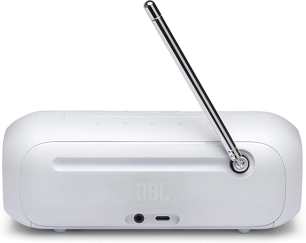JBL Tuner 2 Portable DAB/FM Bluetooth Radio — White