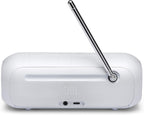 JBL Tuner 2 Portable DAB/FM Bluetooth Radio — White