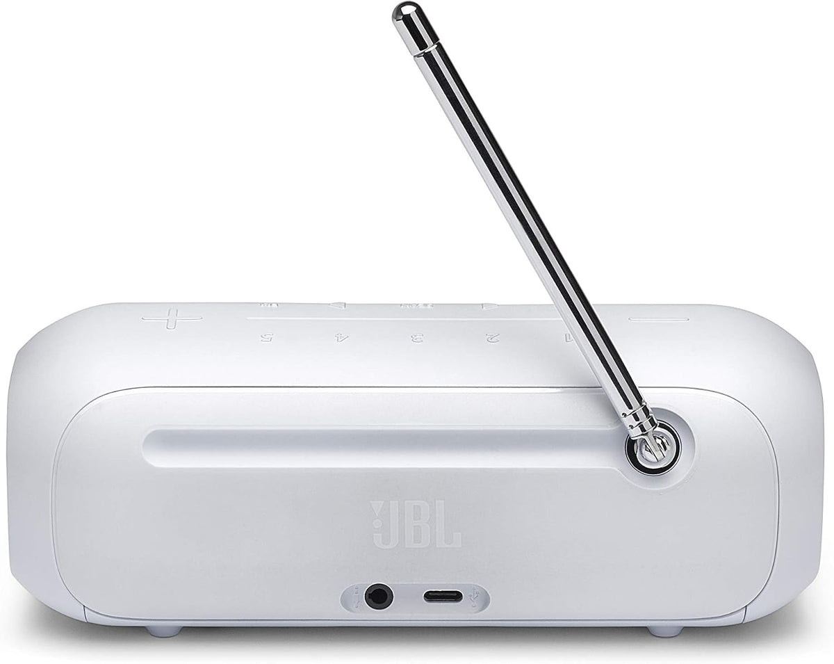 JBL Tuner 2 Portable DAB/FM Bluetooth Radio — White