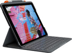 Logitech Slim Folio Keyboard Case for iPad 7th Gen — Graphite
