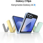 SAMSUNG Galaxy Z Flip6, 12GB RAM, 256GB Storage, Mint, 50MP Camera, 1 year Seller Warranty (International Version)