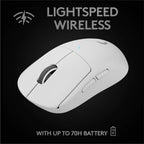 Logitech G PRO Keyboard and PRO X SUPERLIGHT Mouse Bundle — White