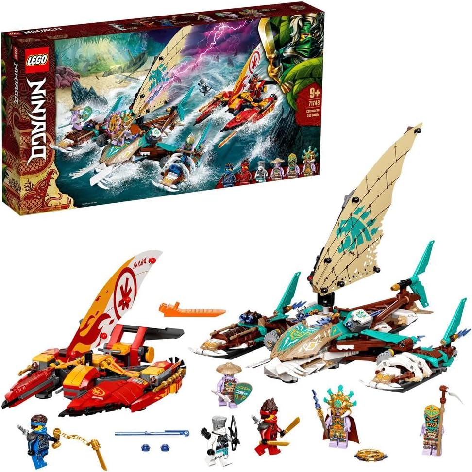 LEGO NINJAGO Catamaran Sea Battle 71748