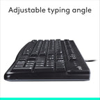 Logitech K120 for Business Keyboard — Black