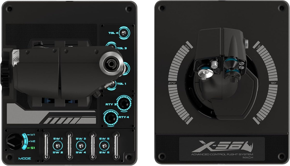 Logitech X56 Flight Controller — Black