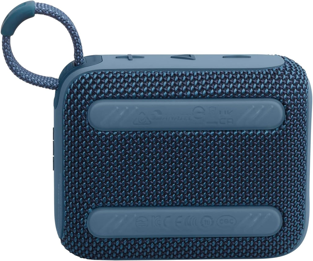 JBL Go 4 Portable Bluetooth Speaker — Blue