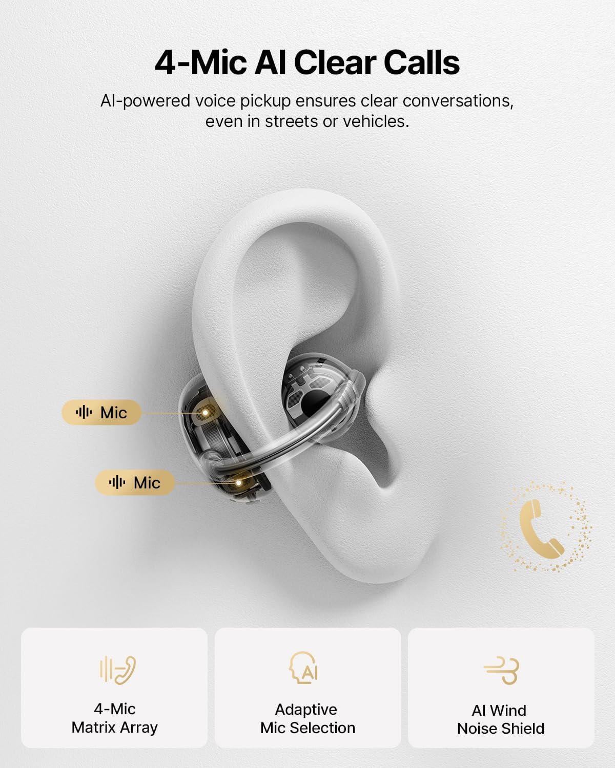 Baseus Bowie MC2 Air Open-Ear Earbuds — Pink