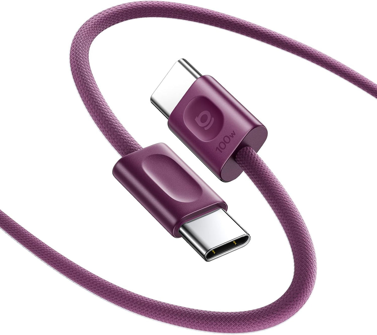 Baseus FrostCore USB-C to USB-C Cable 100W — 1.2m — Dark Cherry