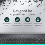 Logitech Signature Slim Solar+ Keyboard — Graphite