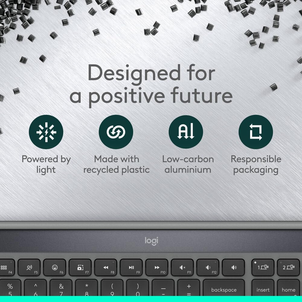 Logitech Signature Slim Solar+ Keyboard — Graphite