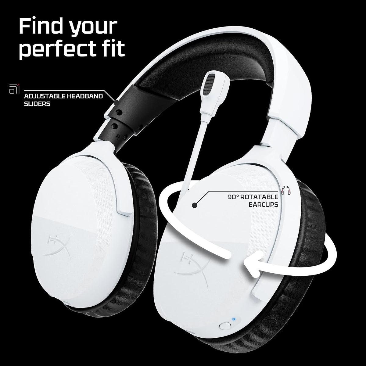 HyperX Stinger 3 Wireless PS White — product image 8