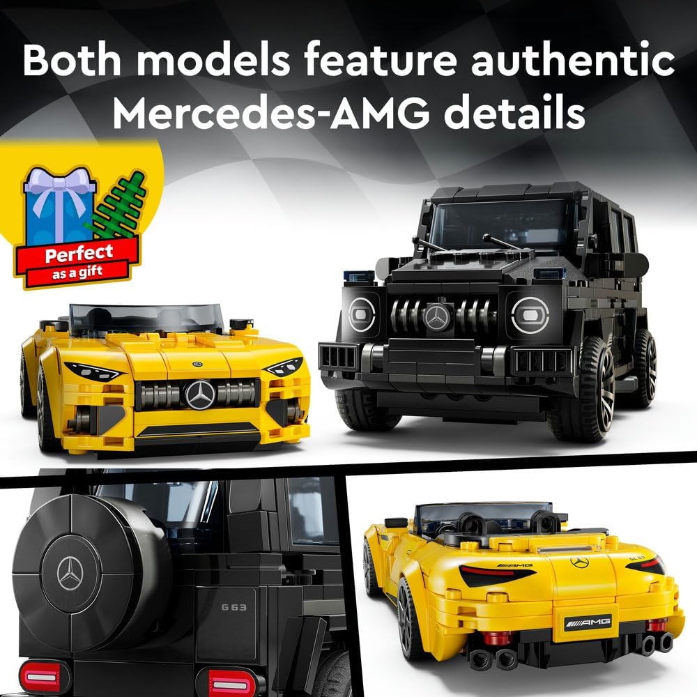 LEGO Speed Champions Mercedes-AMG G 63 & Mercedes-AMG SL 63 76924