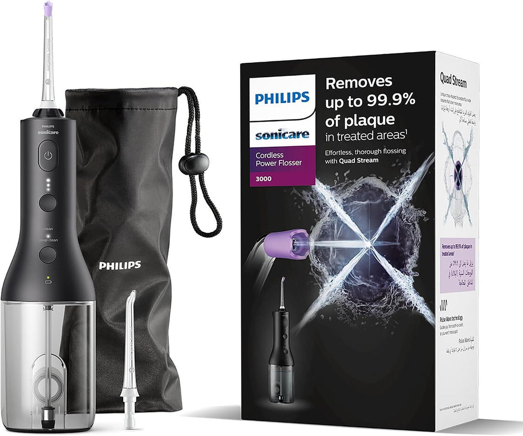 Philips Sonicare Cordless Power Flosser Black HX3826/33 — Black