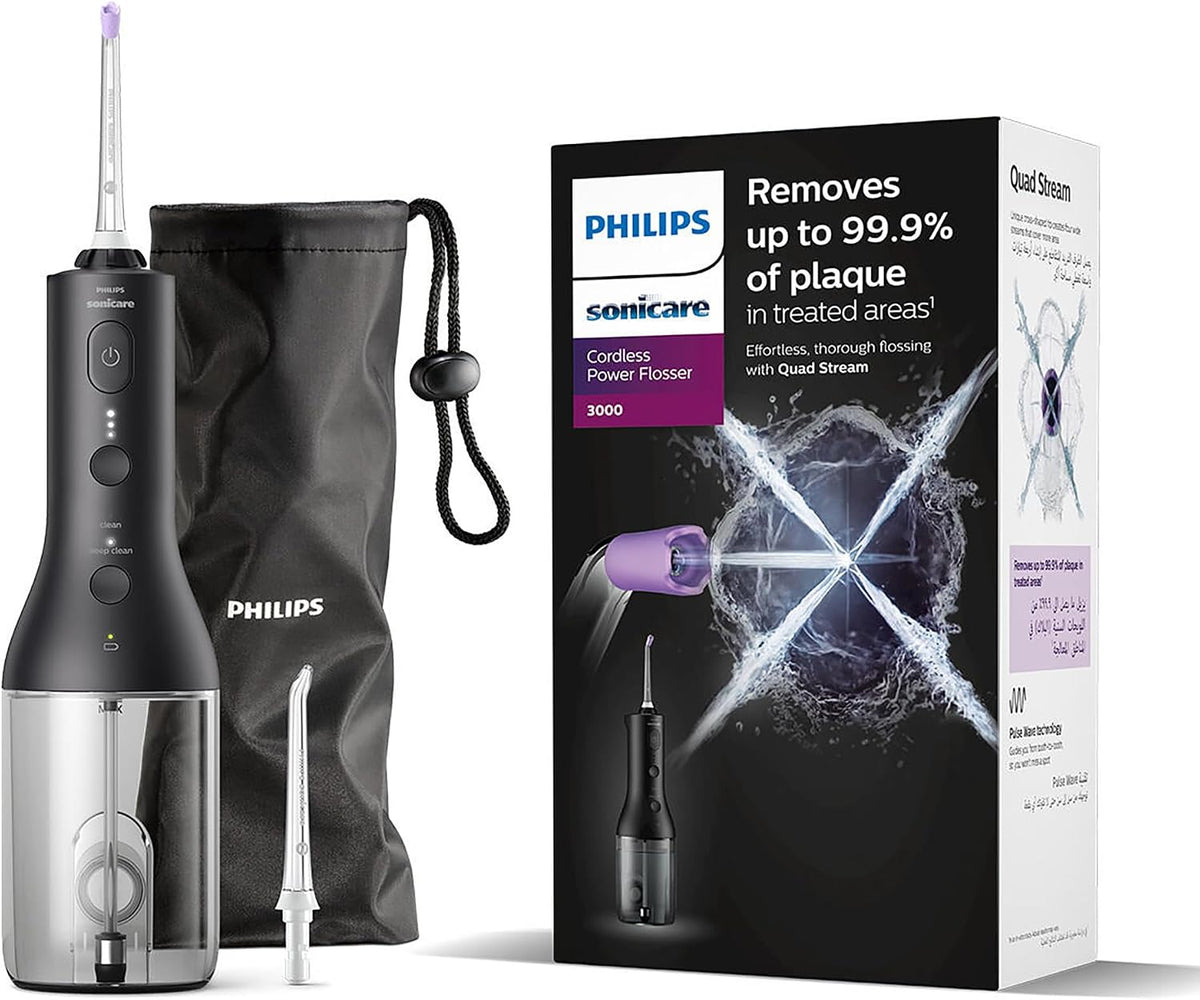 Philips Sonicare Cordless Power Flosser Black HX3826/33 — Black