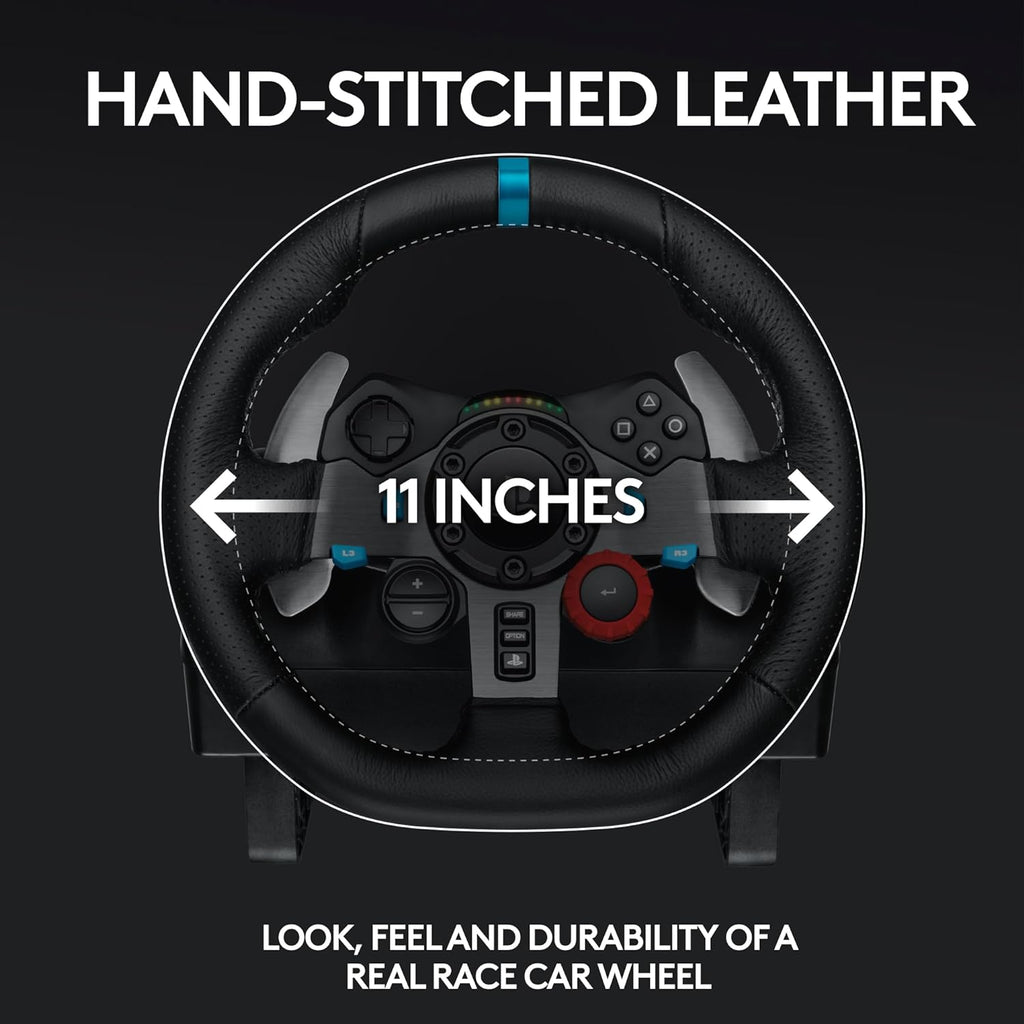 Logitech G29 Racing Wheel and Pedals — Black