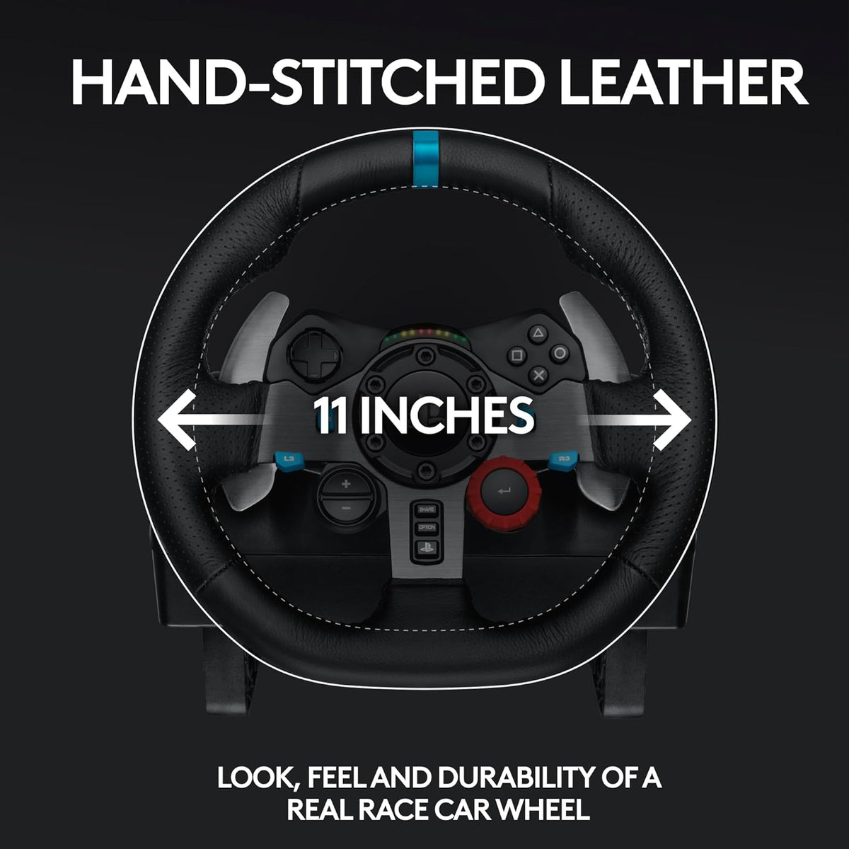 Logitech G29 Racing Wheel and Pedals — Black