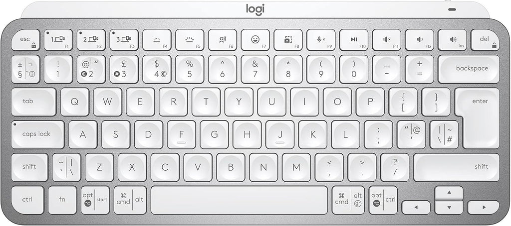 Logitech MX Keys Mini Keyboard — Pale Grey