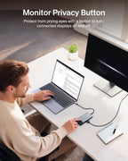 Belkin USB C Hub, 8-in-1 Multi-Port Docking Station 100W - Dual Display Support for Mac, Windows and Chromebook w/ 10Gbps Data Transfer Speeds, Ethernet, Resolutions up to 4K@60Hz