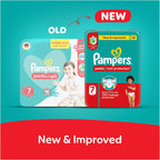 Pampers Rash Protection Culotte Pants Diapers 20+kg Size 7 Box 62 Count