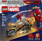 LEGO Marvel Spider-Man vs. Ghost Rider Motorcycle 76335
