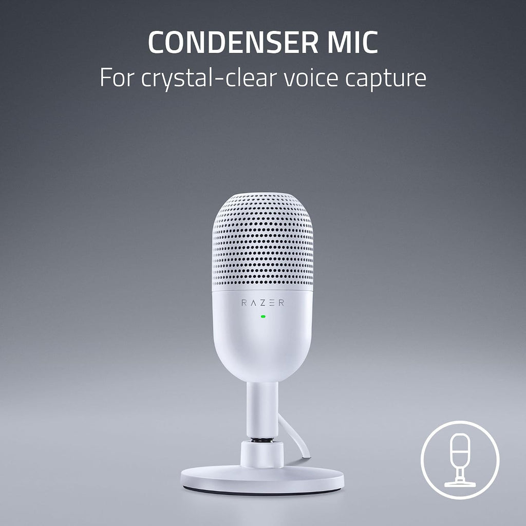 Razer Seiren V3 Mini USB Microphone — White — product image 2