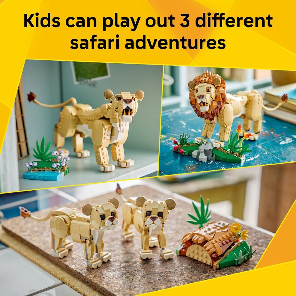 LEGO Creator 3in1 Wild Animals: Majestic Lion 31386 — image 3