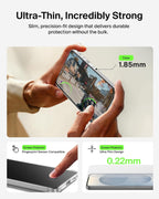 Belkin ScreenForce Titan Protective Bundle for Samsung Galaxy S26 with Scratch Resistant Screen Protector, Shockproof Phone Case and Anti-Reflective Camera Lens Protector - 4M Drop Protection