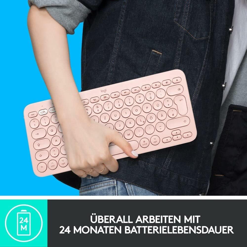 Logitech K380 for Mac Keyboard — Pink