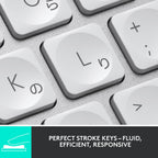 Logitech MX Keys Mini for Mac Keyboard — Pale Grey