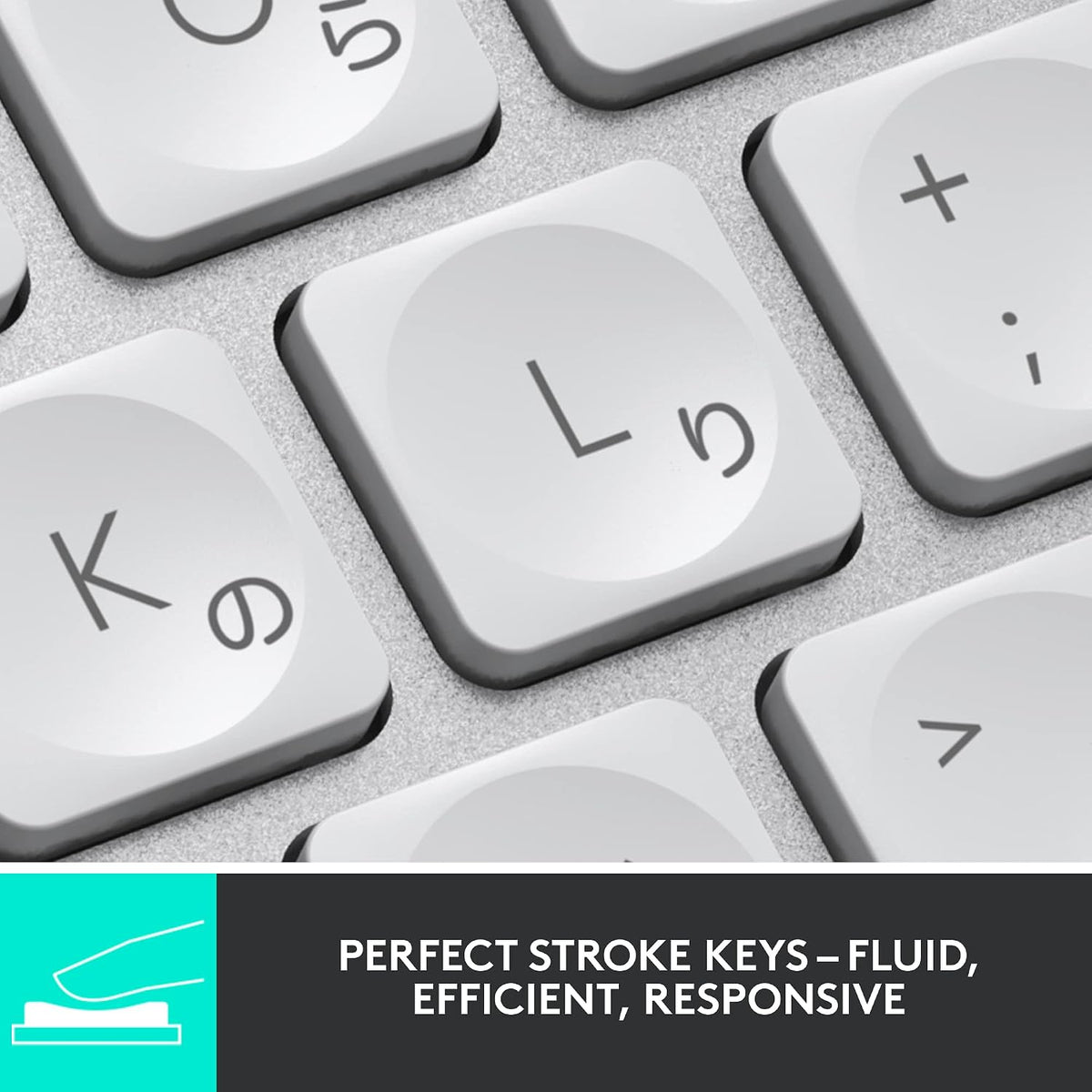 Logitech MX Keys Mini for Mac Keyboard — Pale Grey