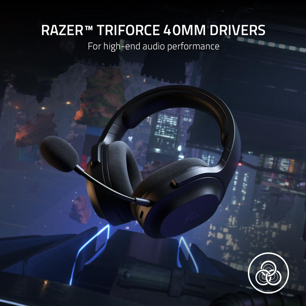 Razer Barracuda X Wireless Gaming & Mobile Headset (PC, Playstation, Switch, Android, iOS) — Black — product image 4