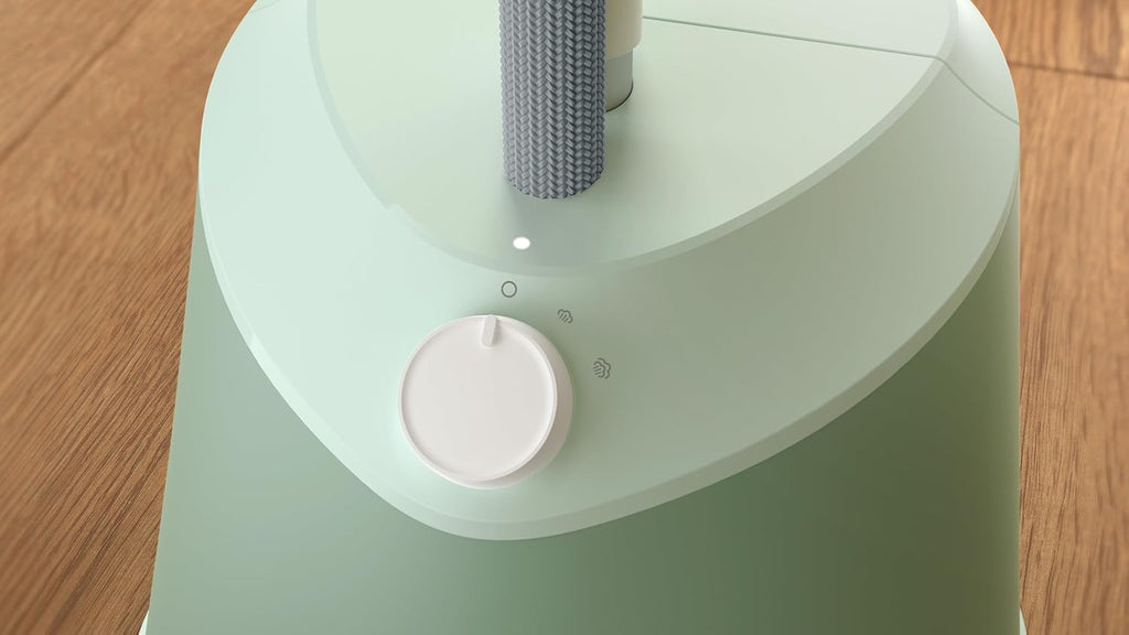 Philips Stand Steamer 1600W, 32g/min Continuous Steam, Ready in 45 Seconds — Desert Green