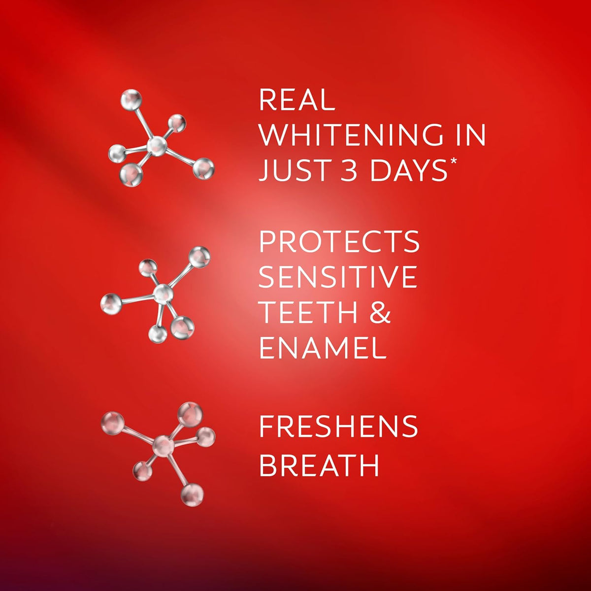 Colgate Toothpaste Optic White Oxygen, Teeth Whitening Toothpaste, Whiter Teeth in Just 3 Days, 2x50 ml, 2 pack — additional product view 2