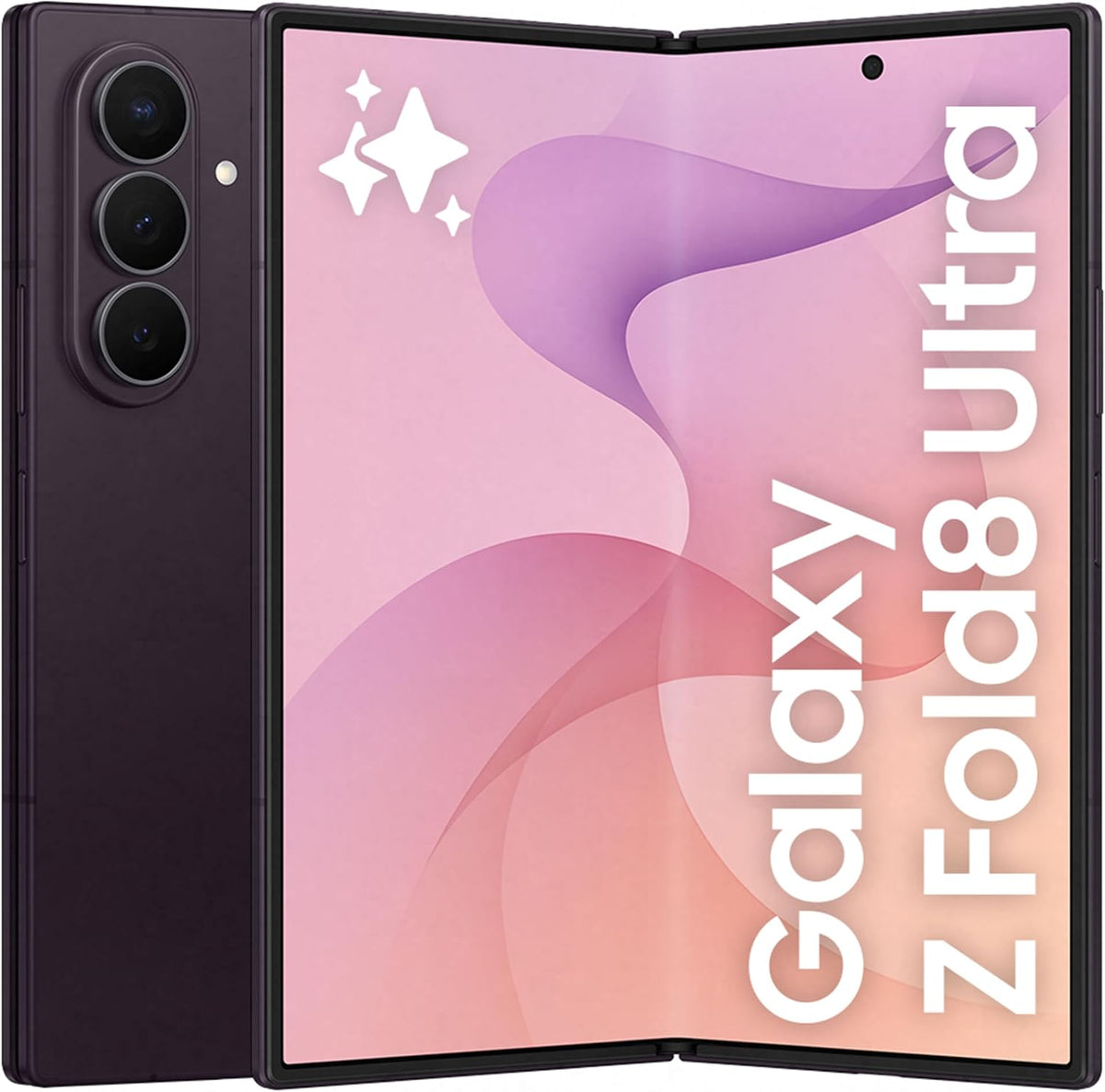 Samsung Galaxy Z Fold8 Ultra VioletShadow,256GB,Customized Processor,5000mAh Battery,Side-by-side Multitasking,12GB RAM,200MP Camera,2 Years Manufacturer Warranty(UAE Type Approved)(Amazon Exclusive)
