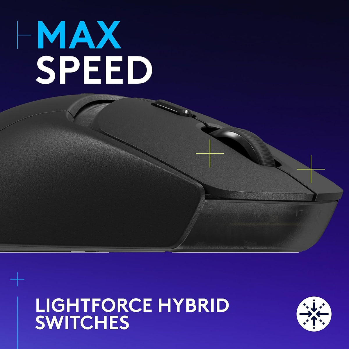 Logitech G309 Wireless Gaming Mouse — Black