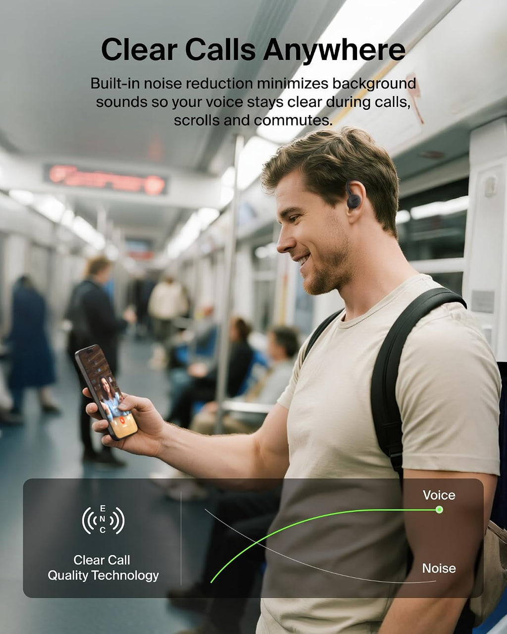Belkin SoundForm ActiveFit Wireless Earphones with Built-in Microphone, USB-C Fast Charging, 36H Battery Life, IP54 Water Resistance - Bluetooth Earbuds for iPhone, iPad, Galaxy, Pixel, & More - Black