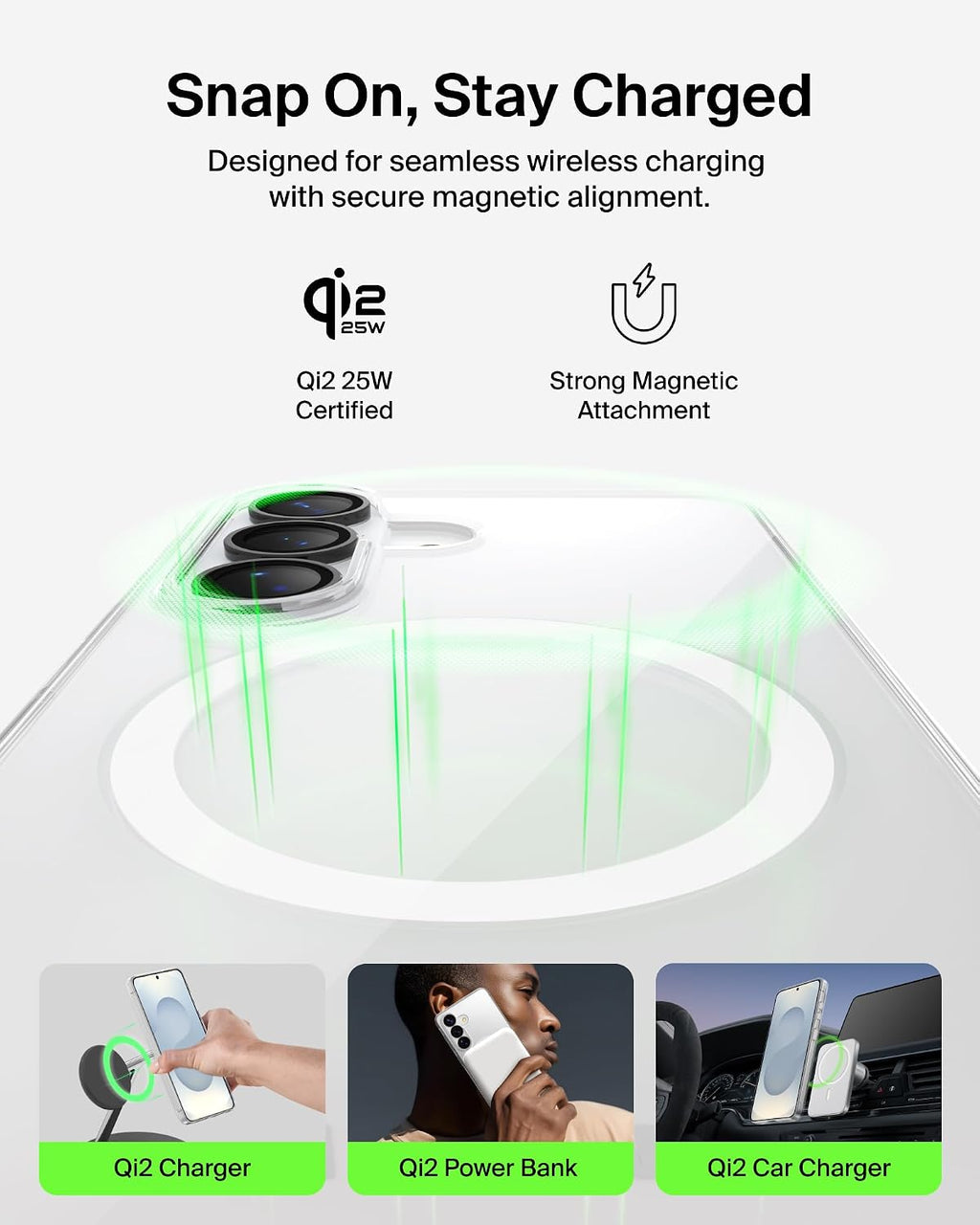 Belkin ScreenForce Titan Protective Bundle for Samsung Galaxy S26 with Scratch Resistant Screen Protector, Shockproof Phone Case and Anti-Reflective Camera Lens Protector - 4M Drop Protection