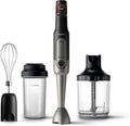 Philips Hand Blender 800W, With XL Chopper Whisk & 0.5L Tumbler — Black & Stainless steel