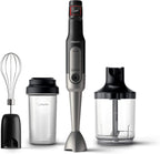 Philips Hand Blender 800W, With XL Chopper Whisk & 0.5L Tumbler — Black & Stainless steel