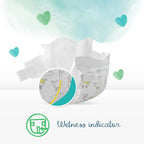 Pampers Pure Protection Dermatologically Tested Diapers, Size 5, 96 Diaper Count