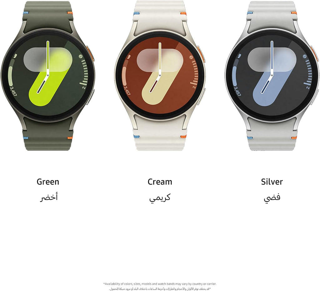 Samsung Galaxy Watch7 Smartwatch, Cream, 40mm, LTE, Sleep Coaching, Fitness Tracker (UAE Version)
