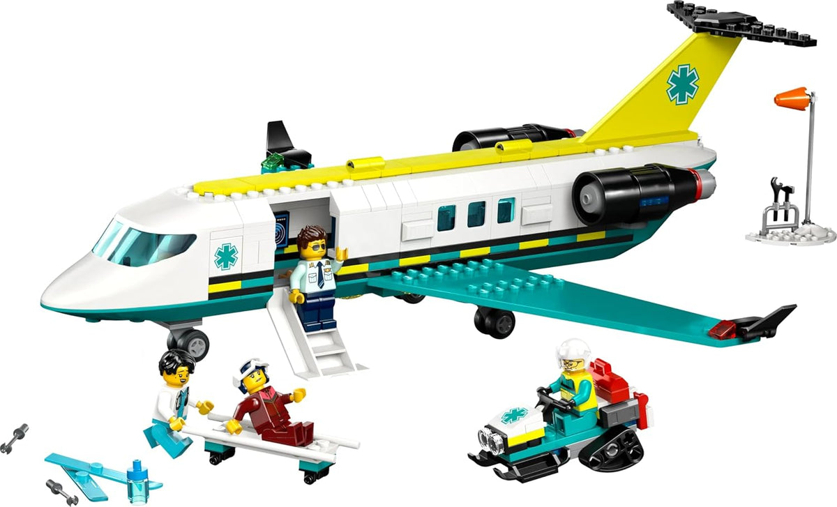 LEGO City Emergency Air Ambulance Airplane 60465