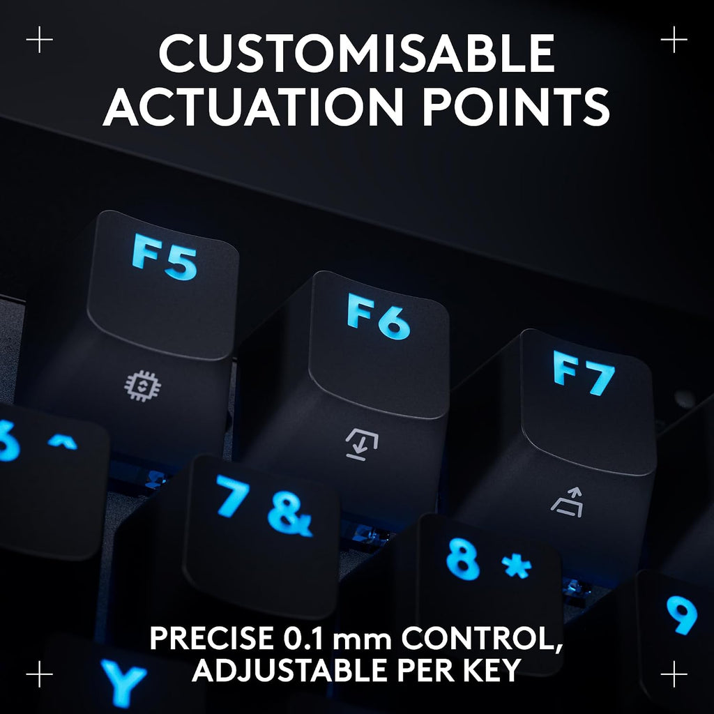 Logitech G PRO X TKL RAPID Wired Gaming Keyboard — Black