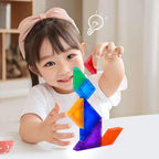 YPLUS Magnetic Tangram Puzzle — 7 Pieces