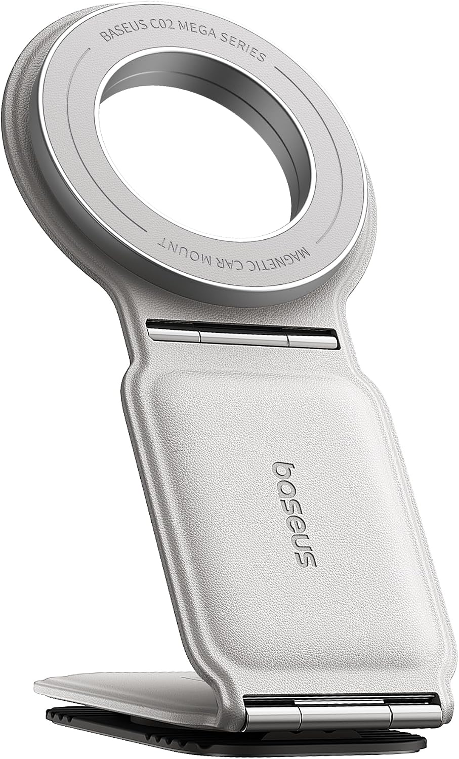 Baseus PrimeTrip Series C02 Mega Mobile Phone Holder Car Magnet for Dashboard Universal Magsafe (White) — White