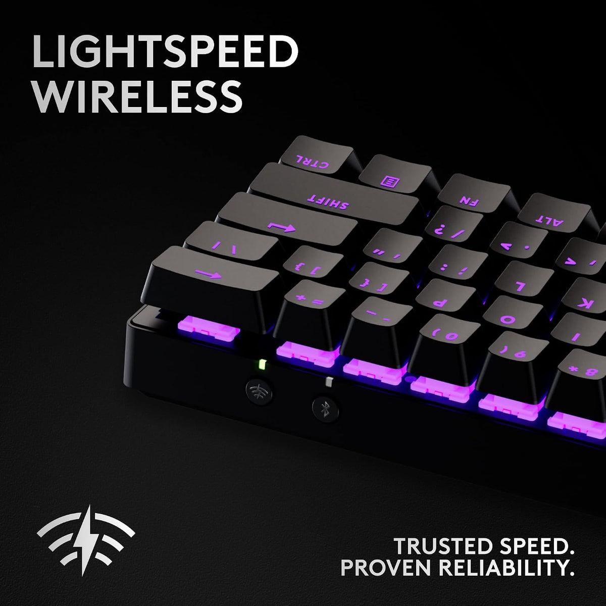 Logitech G PRO X 60 LIGHTSPEED Gaming Keyboard — Black
